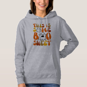 Halloween Dit Is Een Flinke Boel Boe Retro Sfeer G Hoodie