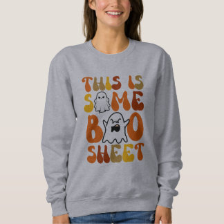 Halloween Dit Is Een Flinke Boel Boe Sheet Retro S Trui