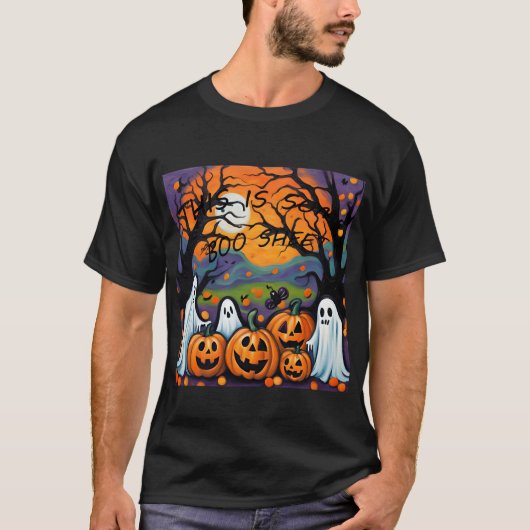 Halloween Dit is een of ander boekenblad T-shirt (Voorkant)