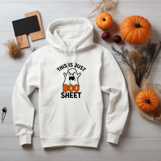 Halloween Dit is gewoon een laken, grappige geest Hoodie