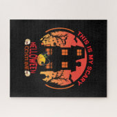 Halloween Dit is mijn eng helloween kostuum Legpuzzel (Horizontaal)