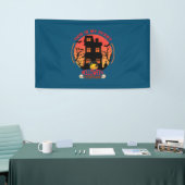Halloween Dit is mijn eng helloween kostuum Spandoek (Beurs)