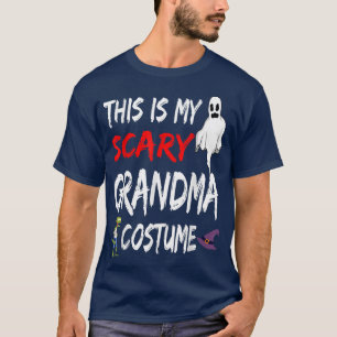 Halloween Dit is mijn eng oma Costume Witch G T-shirt