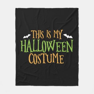 Halloween - Dit is mijn Halloween kostuum Fleece Deken
