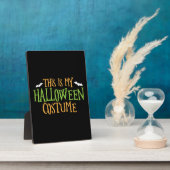 Halloween - Dit is mijn Halloween kostuum Fotoplaat (Zijkant)