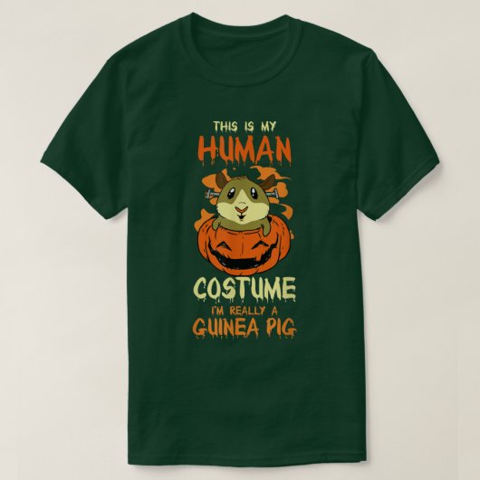 Halloween Dit is mijn menselijke kostuum. Ik ben e T-shirt (Design voorkant)