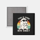 Halloween Dit is wat laken Magneet (Voorkant / Achterkant)