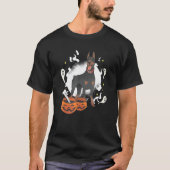 Halloween Doberman T-shirt (Voorkant)
