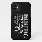 halloween dochters heksen geen wit Case-Mate iPhone case (Achterkant)
