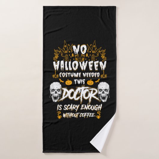 Halloween Doctor Badhanddoek (Badhanddoek)