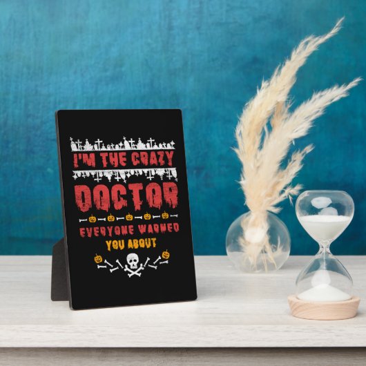 Halloween Doctor Fotoplaat (Zijkant)