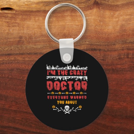 Halloween Doctor Sleutelhanger (Voorkant)