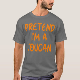 Halloween Doe alsof ik een Aoucan-kostuum ben Funn T-shirt