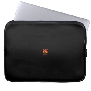Halloween Doe alsof ik Zwarte Kat ben Geest Huis G Laptop Sleeve