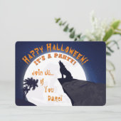 Halloween - Doe mee met ons als je dood bent Kaart (Staand voorkant)