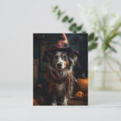 Halloween Dog Briefkaart (Staand voorkant)
