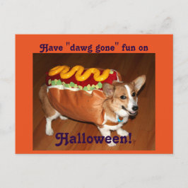 Halloween Dog Briefkaart