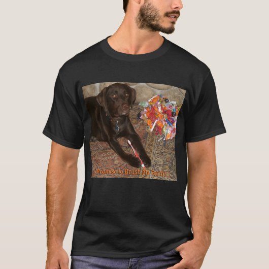 Halloween Dog met Sweet Tooth Unisex T-shirt (Voorkant)