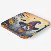 Halloween Dog Papieren Bordje (Gebogen)
