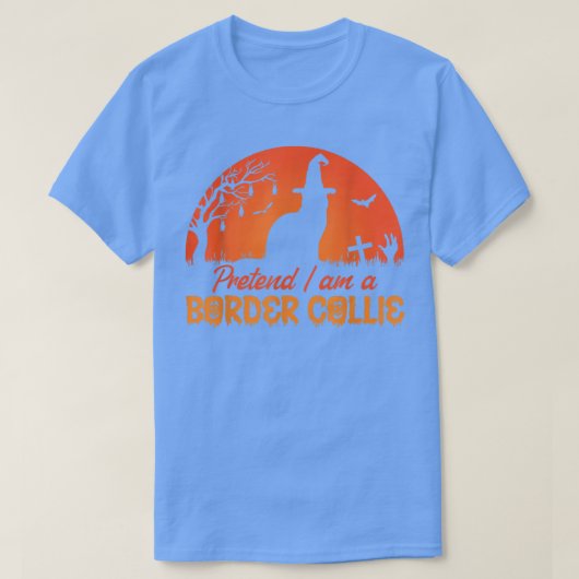 Halloween Dog pretendeert dat ik te schattig ben a T-shirt (Design voorkant)