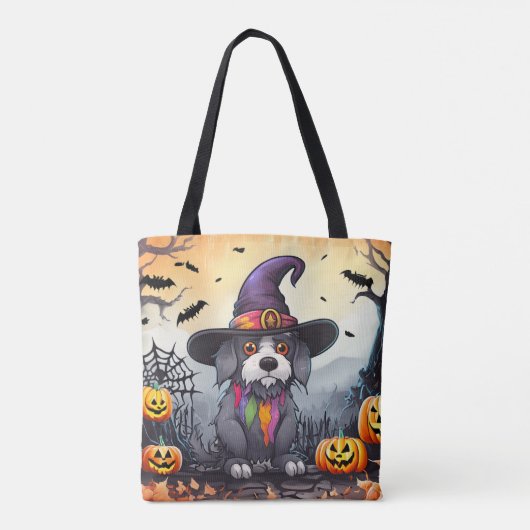 Halloween Dog Tote Bag (Achterkant)