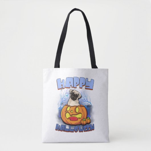 Halloween Dog Tote Bag (Voorkant)