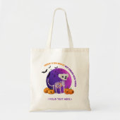 Halloween Dog Trick or treat Bag Tote Bag (Voorkant)