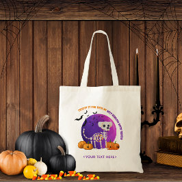Halloween Dog Trick or treat Bag Tote Bag
