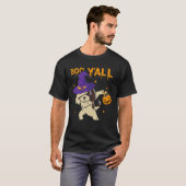 Halloween Dog Witch Pet Dabbing Pumpkins Animals L T-shirt (Voorkant volledig)
