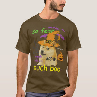 Halloween Doge Meme Costume T-shirt