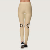 Halloween Doll Legs Costume Leggings (Achterkant)