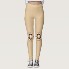 Halloween Doll Legs Costume Leggings