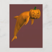 Halloween Dolphin Briefkaart (Voorkant)