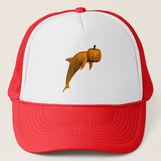 Halloween Dolphin Trucker Pet (Voorkant)