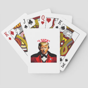 Halloween Donald Grappig Anti-Politiek Pokerkaarten