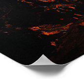 Halloween Donkere en Griezeldorp van de Doden  Poster (Hoek)