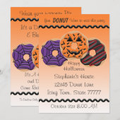 Halloween Donut Verjaardagsfeest Bak 5x7 Kaart (Voorkant / Achterkant)