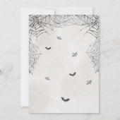 Halloween dood op mijn 20ste verjaardag kaart (Achterkant)