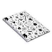 halloween doodle notitie tijdschriften art decor notitieboek (Rechterzijde)
