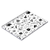 halloween doodle notitie tijdschriften art decor notitieboek (Linkerzijde)