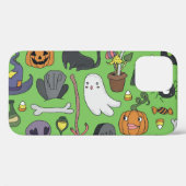 Halloween Doodle: Schattige naadloos concept Case-Mate iPhone Case (Achterkant (horizontaal))