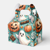 Halloween Doodles Bedankdoosjes (Achterkant)