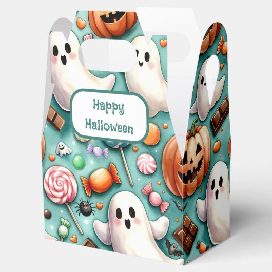 Halloween Doodles Bedankdoosjes (Geopend)