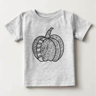 Halloween doodles boho mandala pompoenen Herfst
