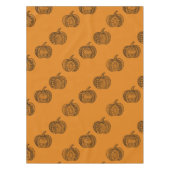 Halloween doodles boho mandala pompoenen Herfst Tafelkleed (Voorkant)