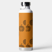 Halloween doodles boho mandala pompoenen Herfst Waterfles (Rechts)