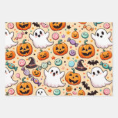 Halloween Doodles Inpakpapier Vel (Voorkant 2)
