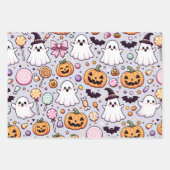 Halloween Doodles Inpakpapier Vel (Voorkant)