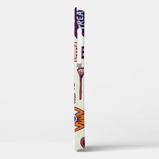 Halloween doodles, maffe cartoon naadloze set. Case-Mate iPhone case (Achterkant / Links)