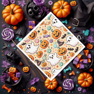 Halloween Doodles Servet